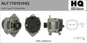 VALEO ALF710151HQ - ALT NUEVO VALEO Type 12V 120Amp PR6