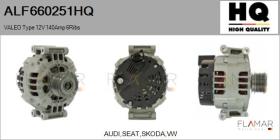 HQ ALF660251HQ - ALT NUEVO VALEO Type 12V 140Amp PFR6