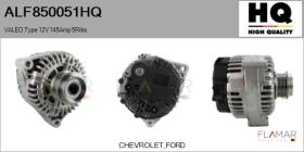 HQ ALF850051HQ - ALT NUEVO VALEO Type 12V 145Amp PFR5