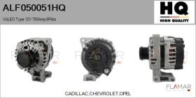 HQ ALF050051HQ - ALT NUEVO VALEO Type 12V 150Amp 6Ribs