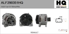 HQ ALF290351HQ - ALT NUEVO VALEO Type 12V 160Amp PFR6