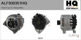 HQ ALF930351HQ - ALT NUEVO VALEO Type 12V 180Amp PR6