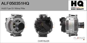 HQ ALF050351HQ - ALT NUEVO VALEO Type 12V 180Amp PV7