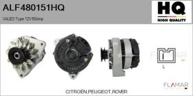 HQ ALF480151HQ - ALT NUEVO VALEO Type 12V 50Amp