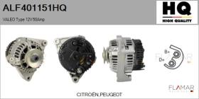 HQ ALF401151HQ - ALT NUEVO VALEO Type 12V 50Amp