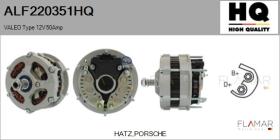 HQ ALF220351HQ - ALT NUEVO VALEO Type 12V 50Amp