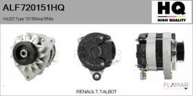 HQ ALF720151HQ - ALT NUEVO VALEO Type 12V 50Amp PR5