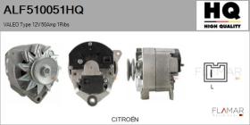 HQ ALF510051HQ - ALT NUEVO VALEO Type 12V 50Amp PV1