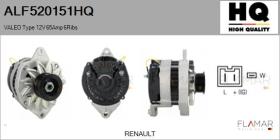 HQ ALF520151HQ - ALT NUEVO VALEO Type 12V 65Amp PR6