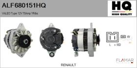 HQ ALF680151HQ - ALT NUEVO VALEO Type 12V 70Amp