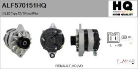 HQ ALF570151HQ - ALT NUEVO VALEO Type 12V 70Amp PR6