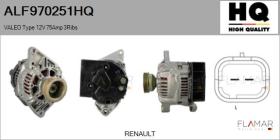 HQ ALF970251HQ - ALT NUEVO VALEO Type 12V 75Amp PR3