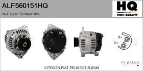 HQ ALF560151HQ - ALT NUEVO VALEO Type 12V 80Amp PR6