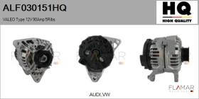 HQ ALF030151HQ - ALT NUEVO VALEO Type 12V 90Amp PR5