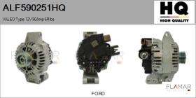 HQ ALF590251HQ - ALT NUEVO VALEO Type 12V 90Amp PR6