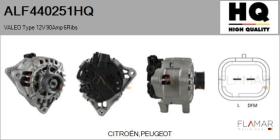 HQ ALF440251HQ - ALT NUEVO VALEO Type 12V 90Amp PR6