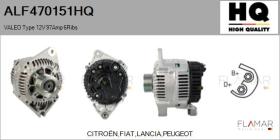 HQ ALF470151HQ - ALT NUEVO VALEO Type 12V 97Amp PR6