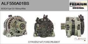 BOSCH ALF550A01BS - ALT OE New BOSCH Type 12V