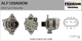 DENSO ALF120A04DN - ALT OE New DENSO Type 12V