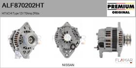 HITACHI ALF870202HT - ALT OE New HITACHI Type 12V