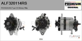 RS ALF320114RS - ALT REM. N/C POONGSUNG Type 12V 60Amp PV1