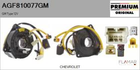 GM AGF810077GM - Anillo Airbag GM