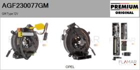 GM AGF230077GM - Anillo Airbag OPEL
