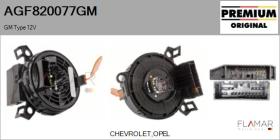 GM AGF820077GM - Anillo Airbag OPEL