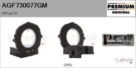 GM AGF730077GM - Anillo Airbag OPEL