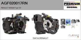 RENAULT NISSAN AGF020017RN - Anillo Airbag RENAULT