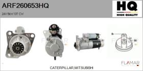 HQ ARF260653HQ - ARR NUEVO 24V 5,00kW 13T CW