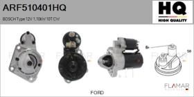 HQ ARF510401HQ - ARR NUEVO BOSCH Type 12V 1,10kW 10T CW