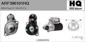 HQ ARF390101HQ - ARR NUEVO BOSCH Type 12V 1,10kW 9T CCW