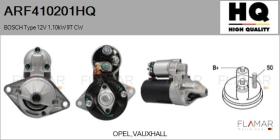 HQ ARF410201HQ - ARR NUEVO BOSCH Type 12V 1,10kW 9T CW