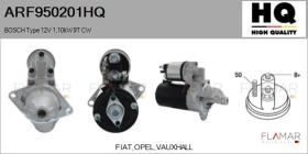HQ ARF950201HQ - ARR NUEVO BOSCH Type 12V 1,10kW 9T CW