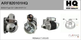 HQ ARF820101HQ - ARR NUEVO BOSCH Type 12V 1,20kW 9/10T CW