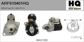 HQ ARF610401HQ - ARR NUEVO BOSCH Type 12V 1,20kW 9T CW