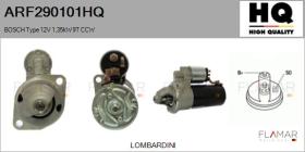 HQ ARF290101HQ - ARR NUEVO BOSCH Type 12V 1,35kW 9T CCW