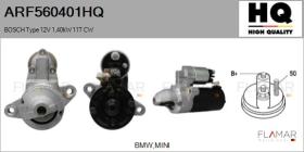HQ ARF560401HQ - ARR NUEVO BOSCH Type 12V 1,40kW 11T CW