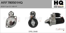 HQ ARF780501HQ - ARR NUEVO BOSCH Type 12V 1,40kW 9T