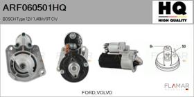 HQ ARF060501HQ - ARR NUEVO BOSCH Type 12V 1,40kW 9T CW