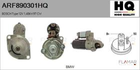 HQ ARF890301HQ - ARR NUEVO BOSCH Type 12V 1,40kW 9T CW