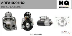HQ ARF810201HQ - ARR NUEVO BOSCH Type 12V 1,40kW 9T CW