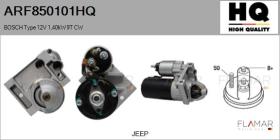 HQ ARF850101HQ - ARR NUEVO BOSCH Type 12V 1,40kW 9T CW