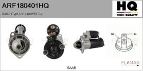 HQ ARF180401HQ - ARR NUEVO BOSCH Type 12V 1,40kW 9T CW