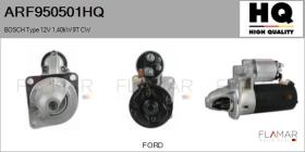 HQ ARF950501HQ - ARR NUEVO BOSCH Type 12V 1,40kW 9T CW