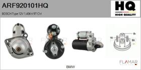 HQ ARF920101HQ - ARR NUEVO BOSCH Type 12V 1,40kW 9T CW
