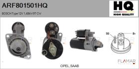 HQ ARF801501HQ - ARR NUEVO BOSCH Type 12V 1,40kW 9T CW