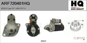 HQ ARF720401HQ - ARR NUEVO BOSCH Type 12V 1,40kW 9T CW
