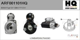 HQ ARF001101HQ - ARR NUEVO BOSCH Type 12V 1,60kW 11T CCW